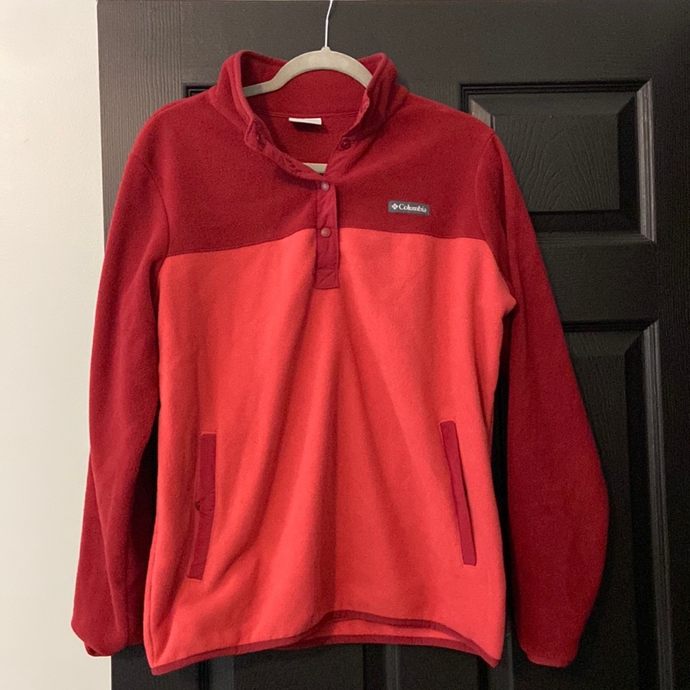 Columbia 1/4 button up fleece